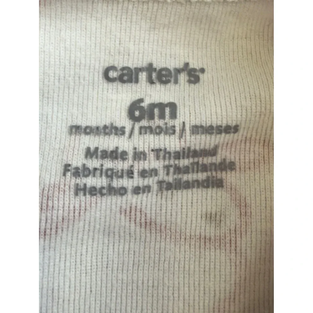 Carter’s Baby Girls BUNDLE OF 3 ASSORTED SIZES One Piece Bodysuits. 3, 6, 12 Mo.
